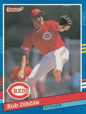 Rob Dibble MLB Baseball Card Collection